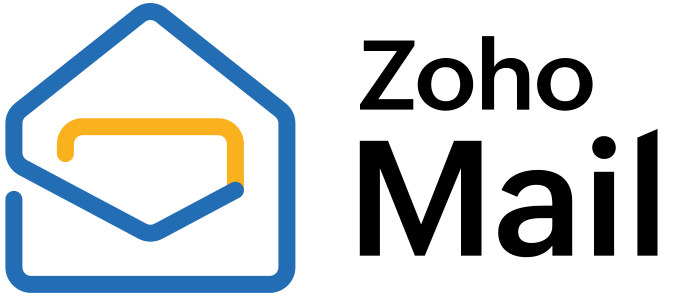 A blue outline of an envelope with a yellow curved line inside, resembling a stylized letter or message—much like icons for proveedores de correo electrónico such as Gmail or Yahoo—set against a white background.